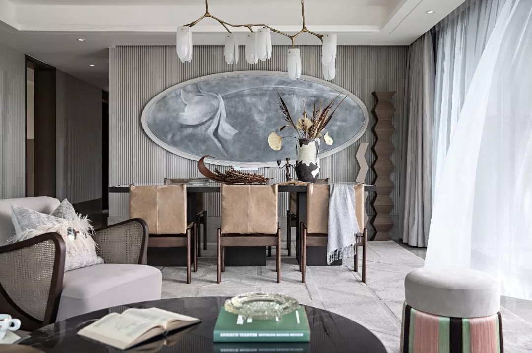 现代混搭风格家装设计室内装修效果图-餐厅 现代混搭风格家装设计室内装修效果图-餐厅